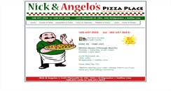 Desktop Screenshot of nickandangelos.com